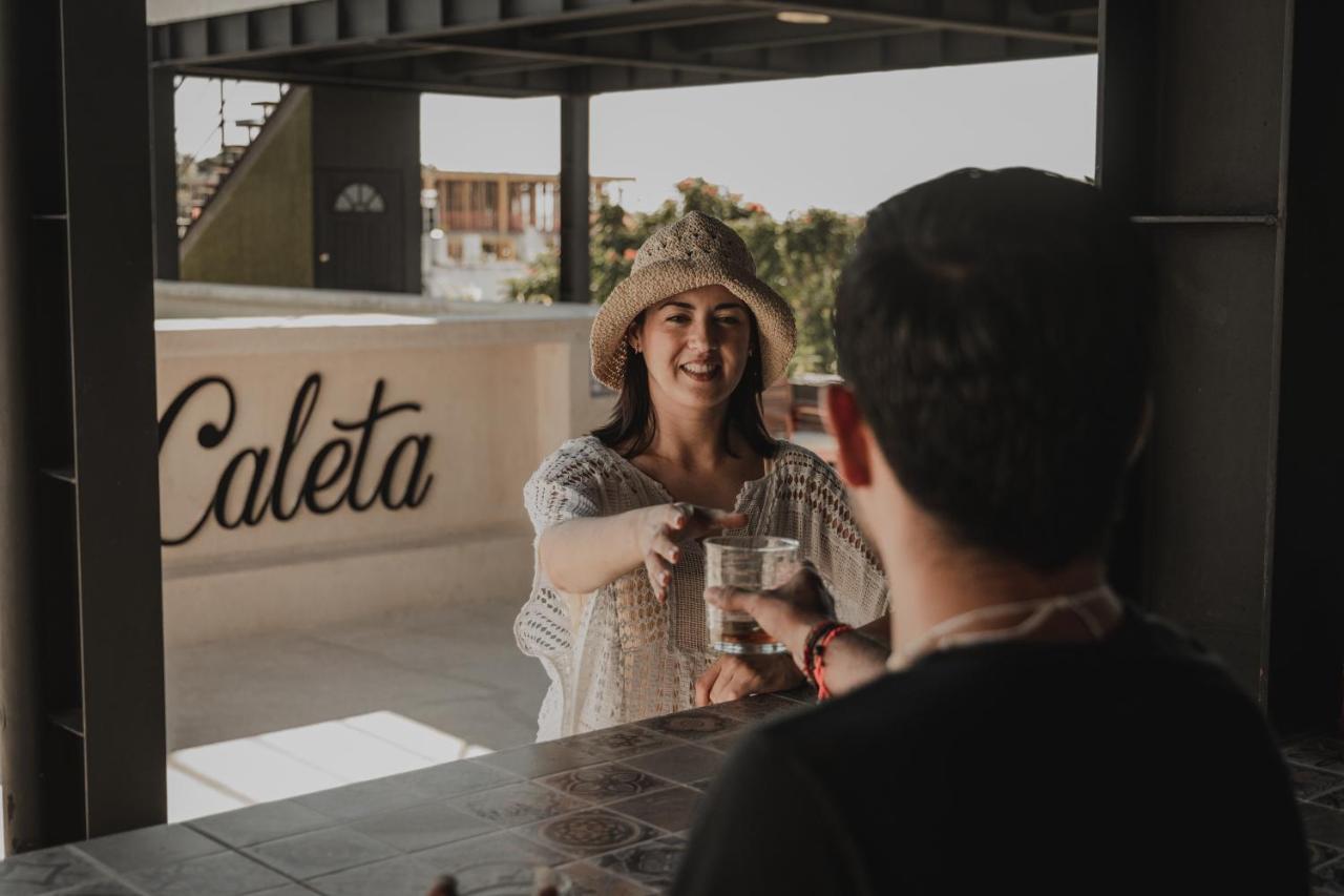 Caleta Hostel Rooftop & Pool 坎昆 外观 照片