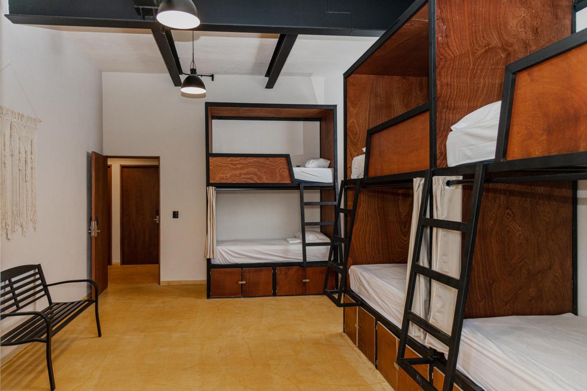 Caleta Hostel Rooftop & Pool 坎昆 外观 照片